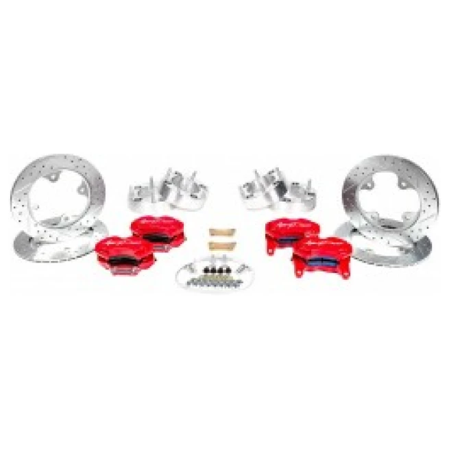 Agency Power Big Brake Kit Front and Rear Black Polaris RZR Turbo - Image 4