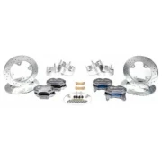 Agency Power Big Brake Kit Front and Rear Black Polaris RZR Turbo - Image 3