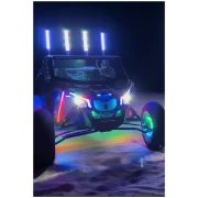 Multicolor X3 Brow Lights w/Turn Signals- MB whips