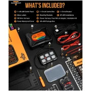 AR-800 RGB SWITCH PANEL WITH APP, TOGGLE/ MOMENTARY/ PULSED MODE SUPPORTED - Image 13