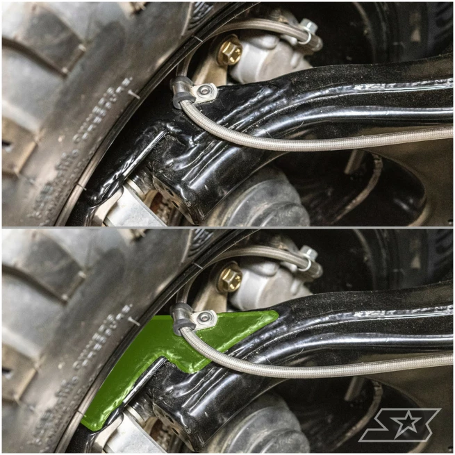 CAN-AM MAVERICK X3 TRAILING ARMS WELD-IN GUSSET KIT - Image 2