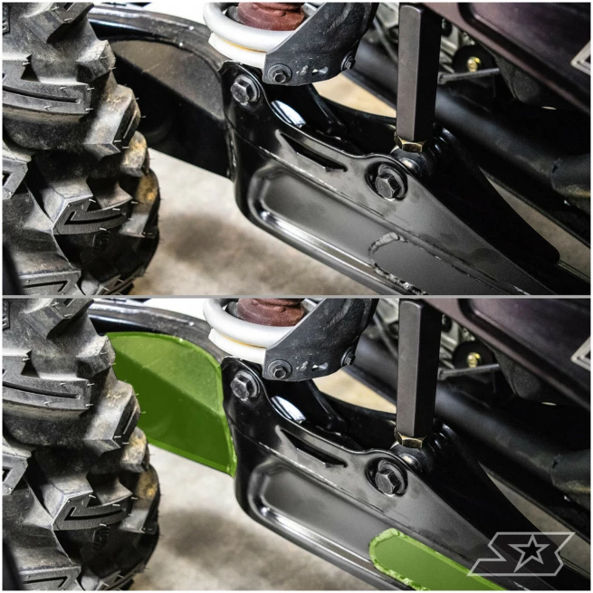 CAN-AM MAVERICK X3 TRAILING ARMS WELD-IN GUSSET KIT - Image 4