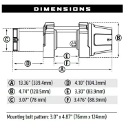VRX 35 POWERSPORT WINCH-WARN - Image 5