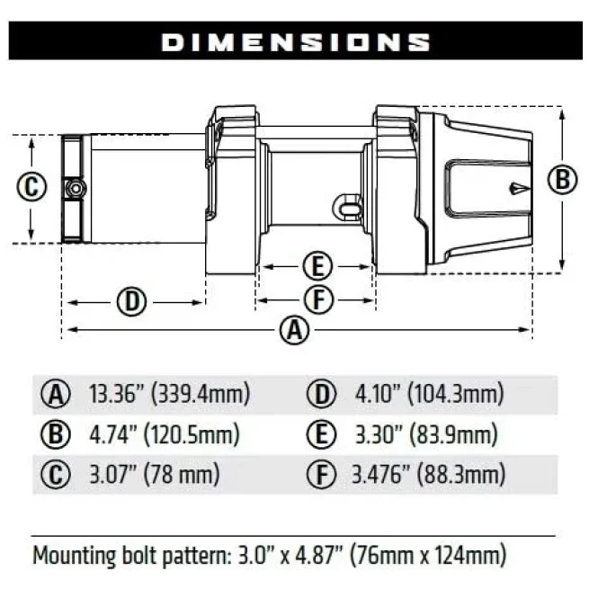 VRX 35 POWERSPORT WINCH-WARN - Image 5