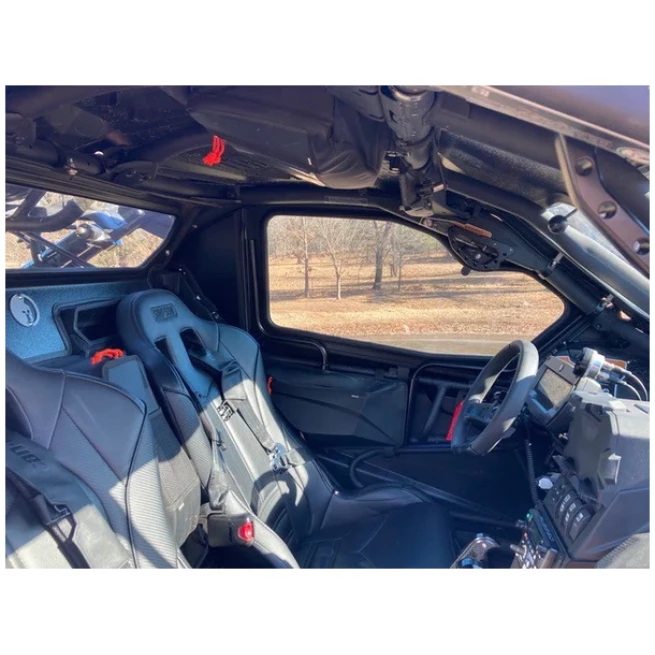 CANAM X3 2-SEAT Cab Enclosure "THE VAULT" Upper Side Doors & Panels (Patent Pending)-Dirt Warrior Accessories - Image 8