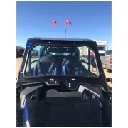 POLARIS RZR TURBO S FRONT WINDSHIELD 2018+ Dirt Warrior Accessories - Image 2