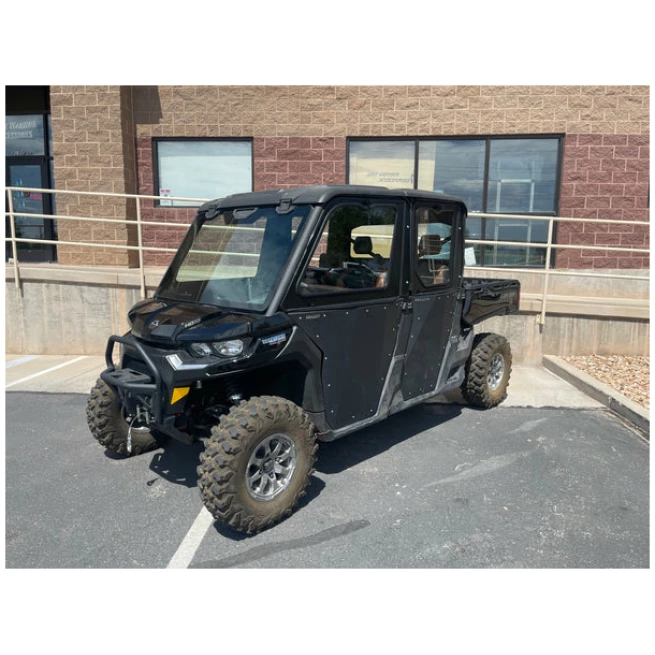 CanAm Defender 4-SEAT Cab Enclosure "THE VAULT" 2016+ Upper Side Doors & Panels to go with Super ATV Doors (Patent Pending) - Image 2