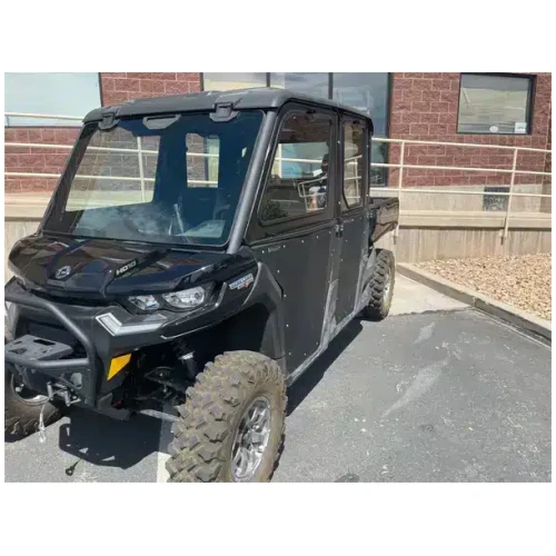 CanAm Defender 4-SEAT Cab Enclosure "THE VAULT" 2016+ Upper Side Doors & Panels to go with Super ATV Doors (Patent Pending)