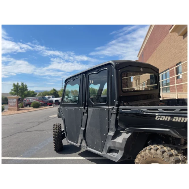 CanAm Defender 4-SEAT Cab Enclosure "THE VAULT" 2016+ Upper Side Doors & Panels to go with Super ATV Doors (Patent Pending) - Image 3