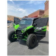 KAWASAKI Teryx KRX 1000 2-SEAT Cab Enclosure "THE VAULT" Upper Side Doors & Panels (Patent Pending)- Dirt Warrior Accessories - Image 9