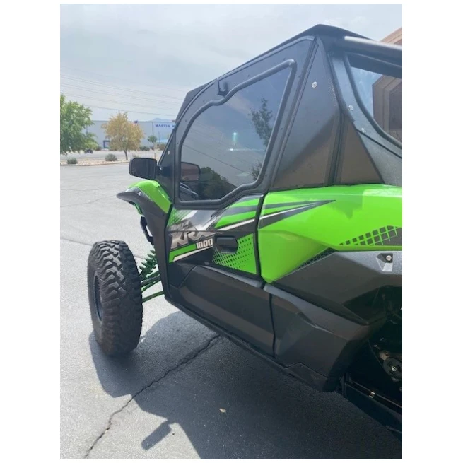 KAWASAKI Teryx KRX 1000 2-SEAT Cab Enclosure "THE VAULT" Upper Side Doors & Panels (Patent Pending)- Dirt Warrior Accessories - Image 4