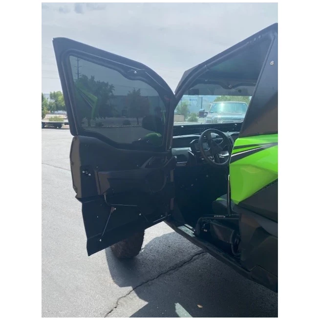 KAWASAKI Teryx KRX 1000 2-SEAT Cab Enclosure "THE VAULT" Upper Side Doors & Panels (Patent Pending)- Dirt Warrior Accessories - Image 8