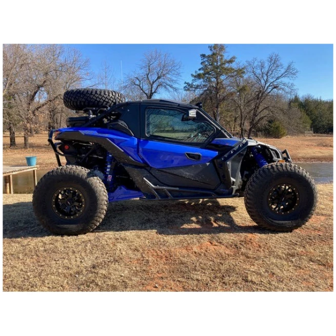 CANAM X3 2-SEAT Cab Enclosure "THE VAULT" Upper Side Doors & Panels (Patent Pending)-Dirt Warrior Accessories - Image 4