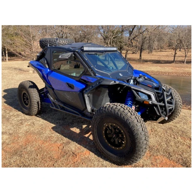 CANAM X3 2-SEAT Cab Enclosure "THE VAULT" Upper Side Doors & Panels (Patent Pending)-Dirt Warrior Accessories