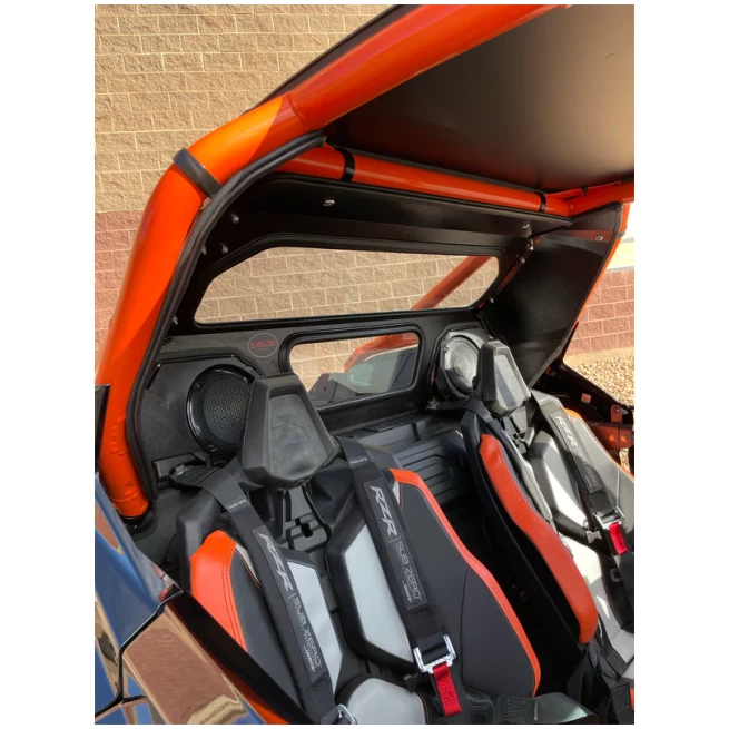 POLARIS RZR PRO R REAR WINDSHIELD W/ROCKFORD FOSGATE SYSTEM 2022+ Dirt Warrior Accessories - Image 3
