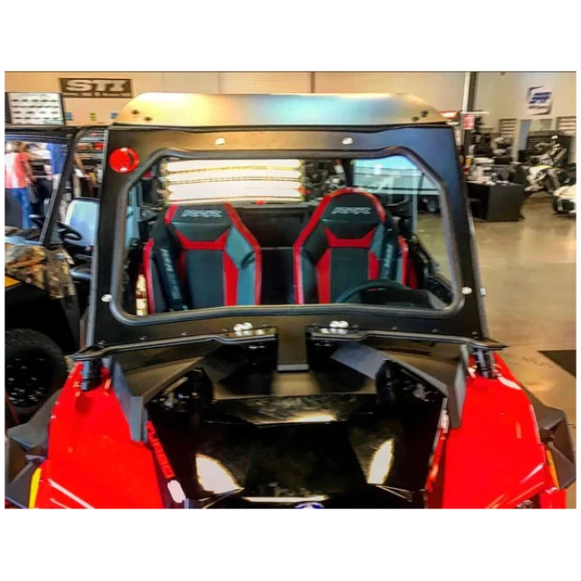 POLARIS RZR TURBO S FRONT WINDSHIELD 2018+ Dirt Warrior Accessories - Image 3