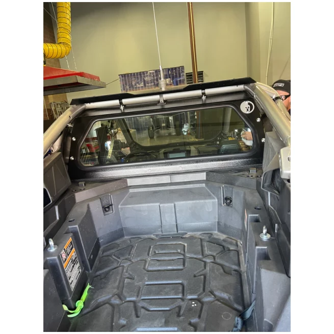 POLARIS RZR PRO R REAR GLASS WINDSHIELD 2022+ Dirt Warrior Accessories - Image 3