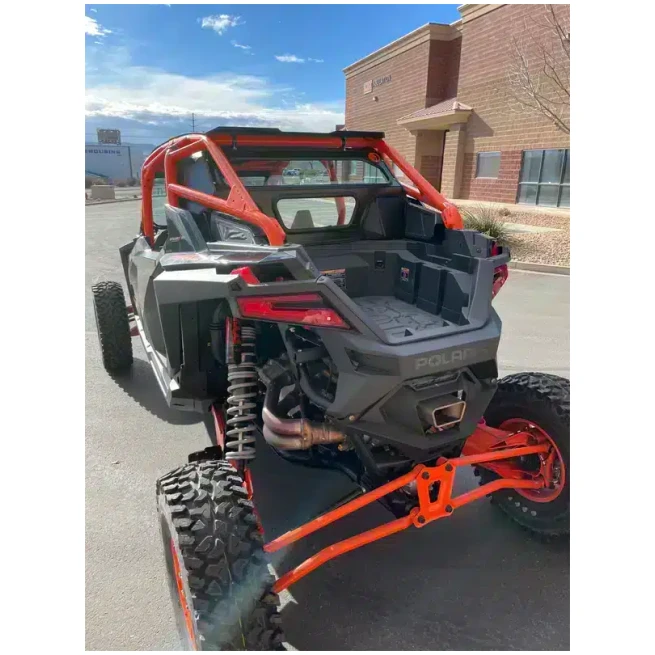 POLARIS RZR PRO R REAR WINDSHIELD W/ROCKFORD FOSGATE SYSTEM 2022+ Dirt Warrior Accessories