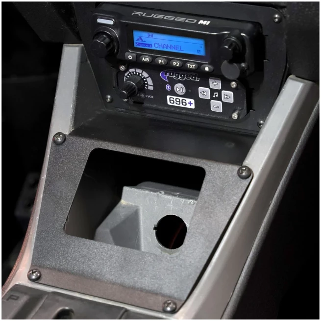 Rugged Radios - Lower Accessory Panel for Polaris RZR PRO XP, RZR Turbo R, and RZR PRO R Dash Mount Radio and Intercom - Image 13