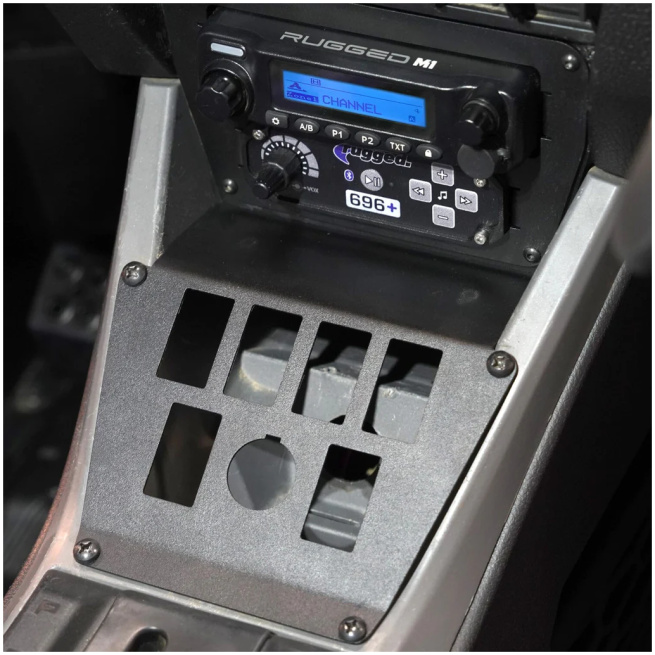 Rugged Radios - Lower Accessory Panel for Polaris RZR PRO XP, RZR Turbo R, and RZR PRO R Dash Mount Radio and Intercom - Image 12