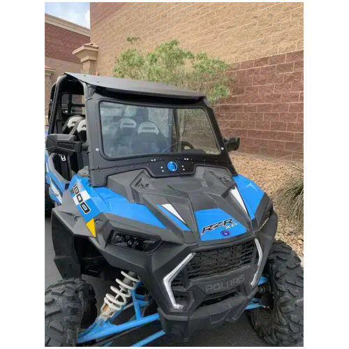 POLARIS FRONT WINDSHIELD INSTALLED