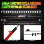 MAGIC DREAM COLOR RGB UNDERGLOW LIGHTS LED STRIP LIGHTS KIT WITH BLUETOOTH APP & WIRELESS REMOTE CONTROL WITH BRAKE LIGHT FUNCTION FOR ATV UTV - Image 8