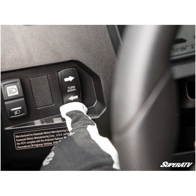Kawasaki Teryx KRX 1000 Deluxe Plug & Play Turn Signal Kit - Image 9