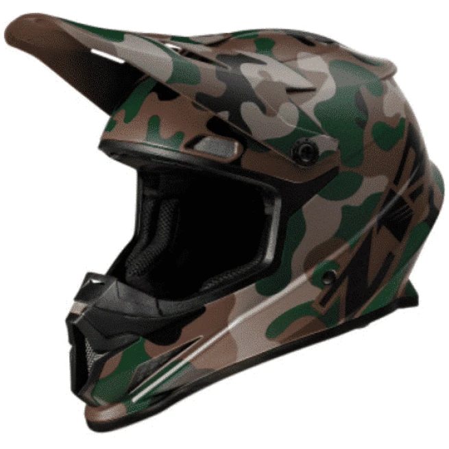 Z1R RISE HELMET-GREEN CAMO