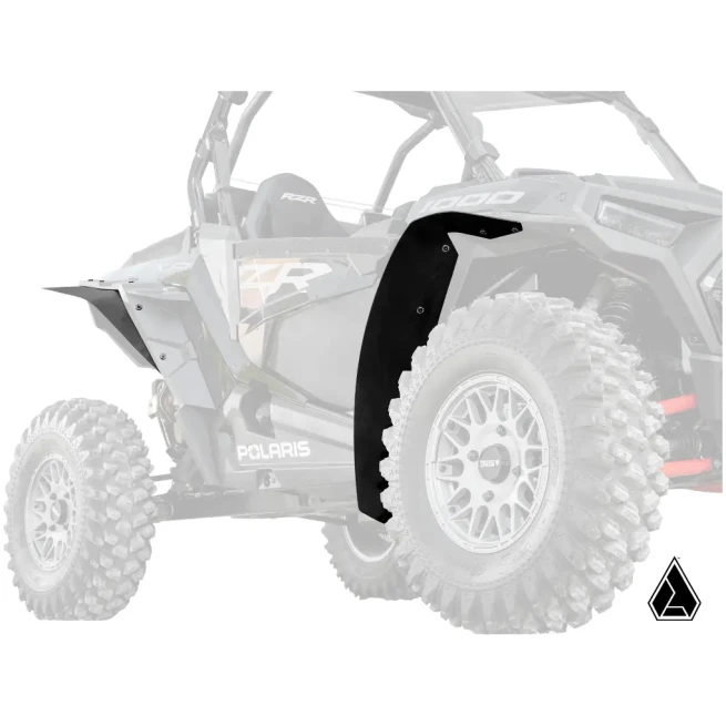 POLARIS RZR XP TURBO S LOW PROFILE FENDER FLARES -ASSAULT INDUSTRIES
