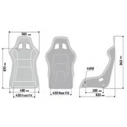 QRT-C Sparco Seat - (Carbon) - Image 3