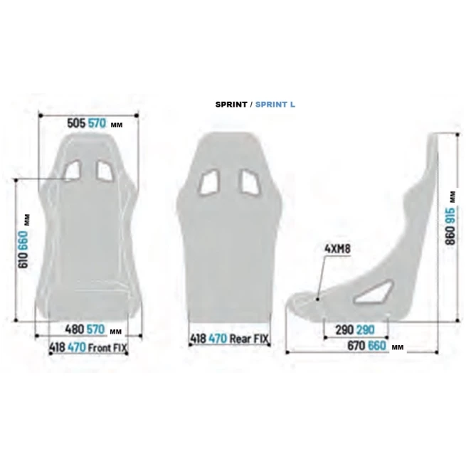 Sparco SPRINT Seat - Image 5