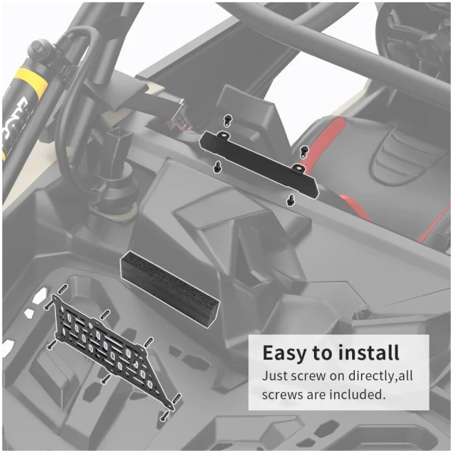 Noise Reduction Kit & Front Lower Door Inserts For Can-Am Maverick X3 - Image 8