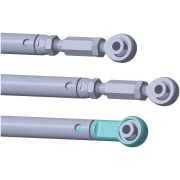 Can-Am Maverick R Adjustable Radius Rods - Alsup Racing Development - Image 6