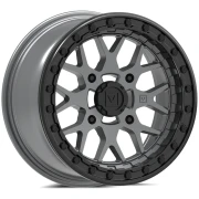 V07 SATIN GRAPHITE BEADLOCK  - VALOR OFFROAD