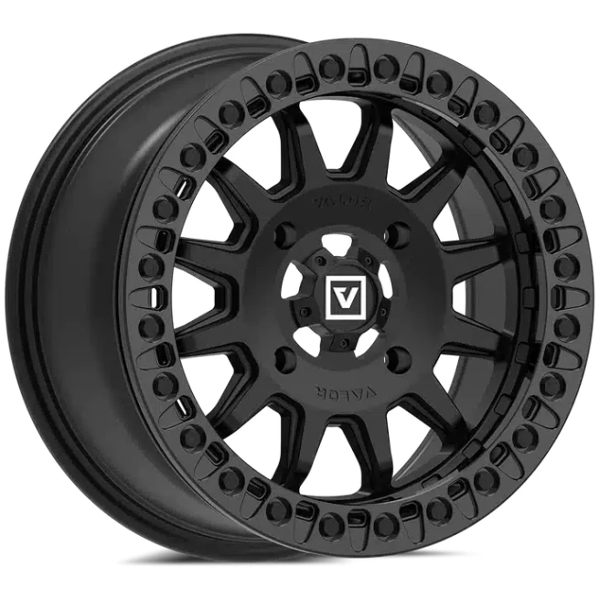 V09 SATIN BLACK BEADLOCKS - Valor Offroad