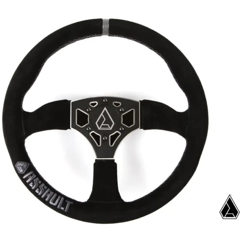 350R SUEDE UTV STEERING WHEEL - ASSAULT INDUSTRIES