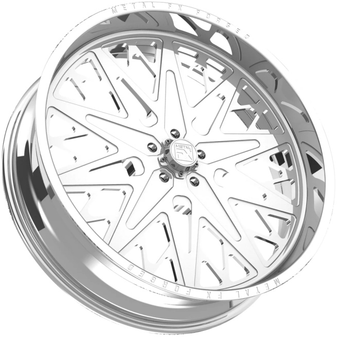24" ASSASSIN R FORGED MONOBLOCK | NON-BEADLOCK | POLISHED - Image 2