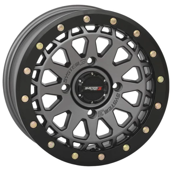 System 3 SB-6 Beadlocks – Gunmetal Grey