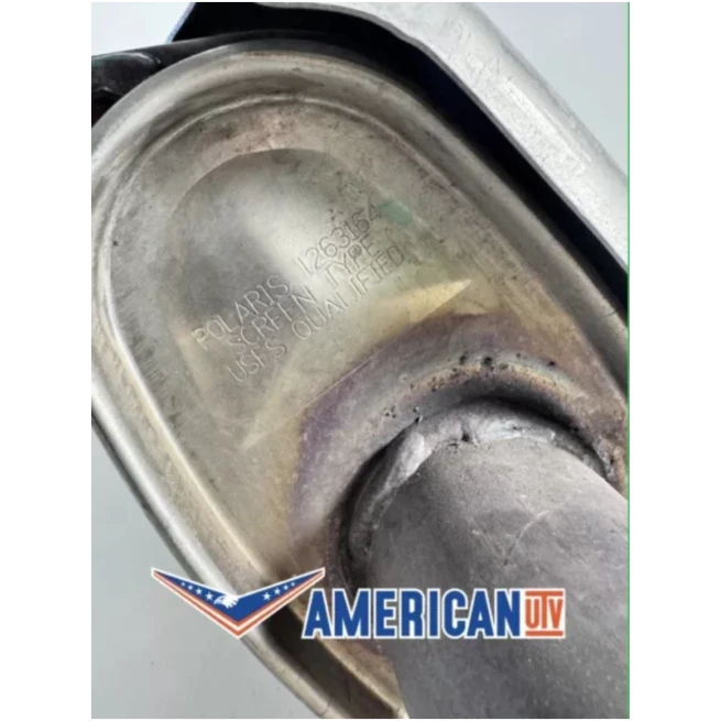 19-21 POLARIS RZR XP TURBO 1000 EPS EXHAUST CAN MUFFLER SILENCER PIPE OEM -TRX - Image 5