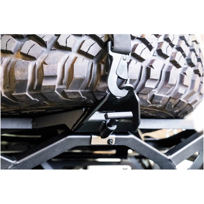 2017-2024 Can Am X3 Maverick Volt Series Baja Spare Tire Rack - Image 4