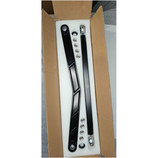 2020 to Current Polaris RZR Pro XP Radius Rods in Black Finish - Image 7