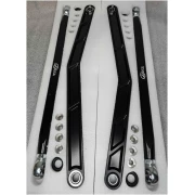 2020 to Current Polaris RZR Pro XP Radius Rods in Black Finish - Image 4