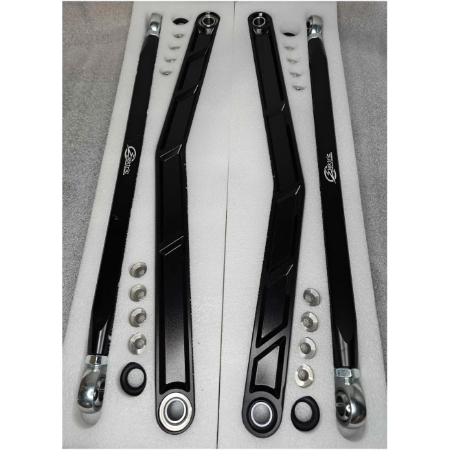 2020 to Current Polaris RZR Pro XP Radius Rods in Black Finish - Image 4