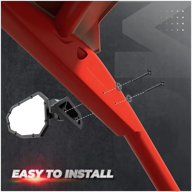 Aluminum Side Mirrors for Can-Am Maverick X3/ X3 Max - Image 7