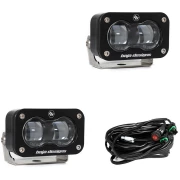 S2 SAE LED Auxiliary Light Pod Pair - Universal - Image 3