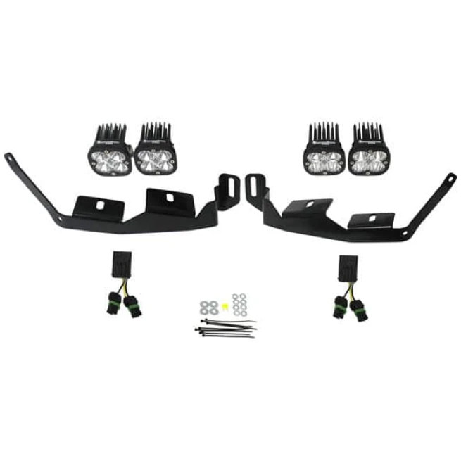 Polaris Squadron Sport Headlight Kit - Polaris 2018-21 RZR RS1; 2014-22 RZR XP 1000; 2018-21 RZR XP Turbo-S