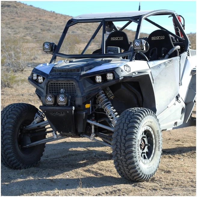 Polaris Squadron Sport Headlight Kit - Polaris 2018-21 RZR RS1; 2014-22 RZR XP 1000; 2018-21 RZR XP Turbo-S - Image 2