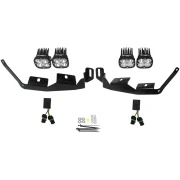 Polaris Squadron Unlimited Headlight Kit - Polaris 2018-21 RZR RS1; 2014-22 RZR XP 1000; 2018-21 RZR XP Turbo-S
