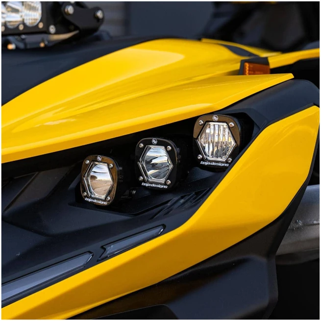 Can-Am Maverick R Triple S1 Headlight Kit - Can-Am Maverick R 2024