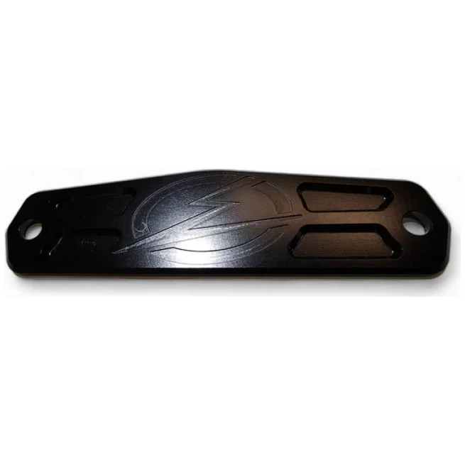 Elektric Offroad Designs UTV Winch Fairlead Cover Plate | Black - Image 3